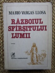 RAZBOIUL SFARSITULUI LUMII-MARIO VARGAS LLOSA