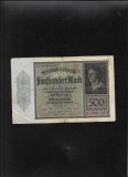Rar! Germania 500 marci mark 1922 seria3981453