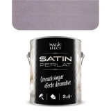 Vopsea decorativa Magic Efect Satin perlat 10 Burgundy Pearl 2.4 L+ TRAFALET GRATIS