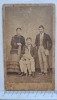 Fotografie carte-de-visite &ndash; A. Stromeyer &amp; J. Wolf &ndash; cca. 1870 &ndash; portret familie
