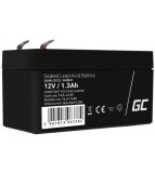 Acumulator Green Cell 12V 1.3Ah VRLA AGM F1 (1300 mAh)