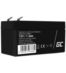 Acumulator Green Cell 12V 1.3Ah VRLA AGM F1 (1300 mAh)