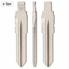Set 3 lame cheie auto 60# GT15R pentru Fiat si Alfa Romeo