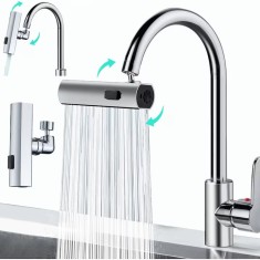 Duza pentru Robinet cu Rotire 360&deg; si 4 Moduri de dispersie a Apei | ROMART HOUSE