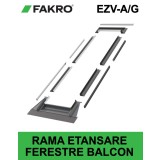 Rama etansare invelitori ondulate ferestre balcon Fakro EZV-A/G