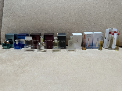 SET 3 de 10 mini parfumuri originale pentru femei si barbati , NOI ! foto