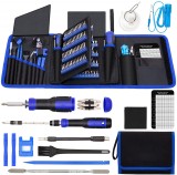 Set doua Surubelnite de Precizie, extensibile 190 in 1, bits otel, kit complet pentru electronice, electrocasnice, mobilier, service telefoane, trusa