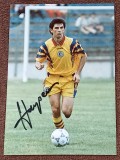 Foto fotbal - jucatorul Ionut LUPESCU (Romania) - semnatura originala