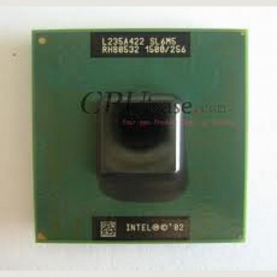 Procesor laptop folosit Intel Mobile Celeron 1500 MHz SL6M5 foto