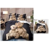 Cumpara ieftin Lenjerie de pat din Bumbac finet cu imprimeu 3D INN1019