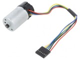 Motor DC cu Encoder 6V 10000 RPM 25D Metal Gears