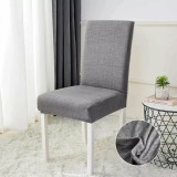 Cumpara ieftin Set 6 Huse Elastice pentru Scaun Gri -JO218