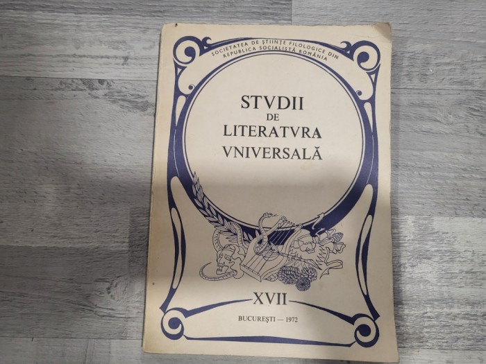 Studii de literatura universala