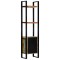 Gossi biblioteca, 45 x 30 x 171 cm, lemn masiv reciclat