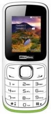 Telefon Mobil MaxCom MM129, VGA 1.8inch, Dual Sim, 2G (Alb) foto