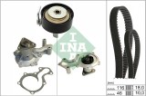 INA 530 0701 30 Set pompa apa + curea dintata