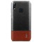 Husa Piele Imak Ruiyi Concise Slim pentru Asus Zenfone Max (M2) ZB633KL, Maro - Neagra