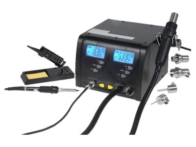Staţie cu aer cald digitală SOLDER PEAK 160-480&amp;deg;C 3-24l/min foto