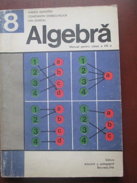 Algebra- Manual pentru clasa a VIII-a