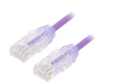 Patch Cord F/UTP Cat6a 1m Portocaliu