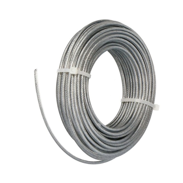Fir pentru trimmer cu insertie metalica, 2.4 mm x 15 m