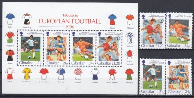 Gibraltar - FOTBAL EUROPEAN - MNH foto