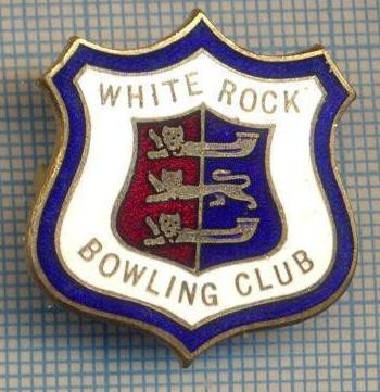 AX 355 INSIGNA BOWLING- WHITE ROCK -BOWLING CLUB -MAREA BRITANIE foto