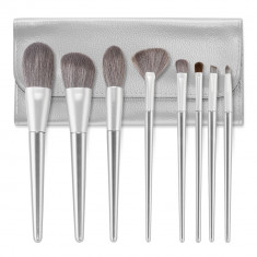 Pensule make-up Silver Beauty set 8