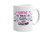 Cana alba personalizata cu mesaj motivational 11, INOVATIX&reg;. 330ml, Oem