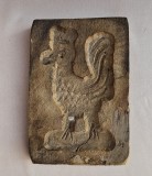 VECHE MATRITA DIN LEMN PENTRU TURTA DULCE SAU PENTRU DECOR, SCULPTATA MANUAL