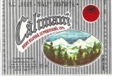 NI436 Etichetă bere blondă superioară Călimani, 1994-1995, SC Bere Malț Bistrița