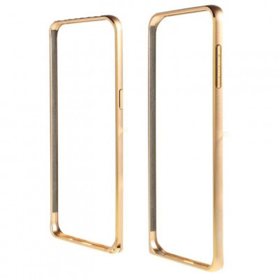 Husa Bumper Metal Samsung S6 Edge+ G928 Gold foto