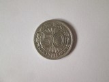 Germania 50 Reichspfennig 1928 A, UNC, German Coin, Colectionari, German Reich