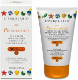 L&#039;Erbolario Piccosole Crema protectie solara pentru copii SPF30, 125ml