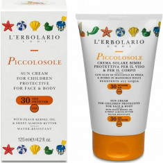 L'Erbolario Piccosole Crema protectie solara pentru copii SPF30, 125ml