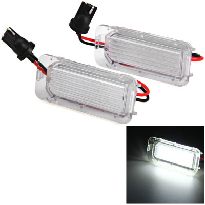 Set 2 lampi numar led Ford Focus de la 2009 si Ford Mondeo de la 2008, Jaguar foto