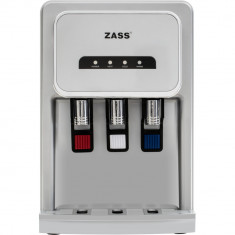 Dozator de apa de birou Zass ZTWD 26 WF, Cu compresor, Putere incalzire 500 W, Sistem filtrare, Argintiu
