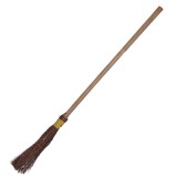 Mătură Vrăjitoare Halloween, Naturala, 88cm