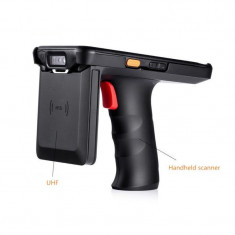 Cititor coduri de bare UHF 2D, Android, PDA slot SIM, 9 MP, RFID, pistol foto