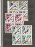 URSS - SPARTACHIADA DE IARNA BLOC DE 4 - 1966 MNH