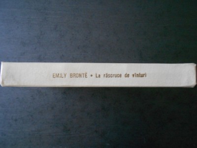 EMILY BRONTE - LA RASCRUCE DE VANTURI foto