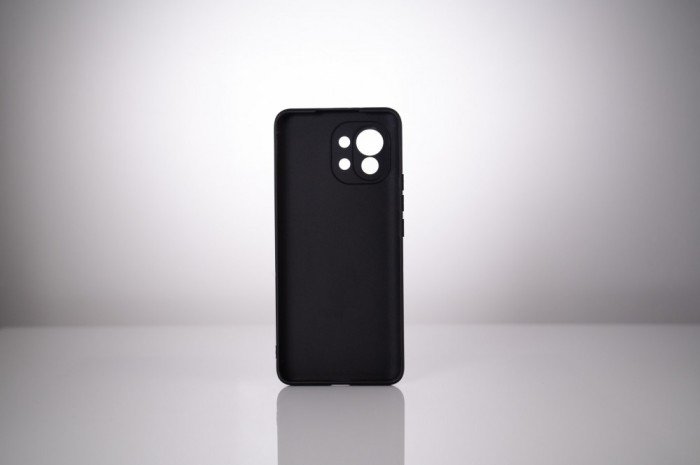 Husa Xiaomi Mi 11 5G Spacer, negru, grosime 1.5mm, material flexibil TPU &quot;SPPC-XI-MI-115G-TPU&quot;