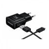 Incarcator Retea cu cablu USB Tip-C Samsung Galaxy M30, EP-TA200EBE, Fast Charging, 1 X USB, Negru