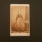 Fotografie carte de vizită veche Anglia. Portret Femeie . Studio Victorian