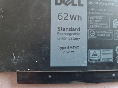 Baterie originala Dell Latitude E5270, E5470, E5570, Precision 15 3510-6MT4T foto