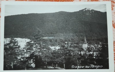 Carte postala, Brasov cu Tampa, perioada interbelica foto