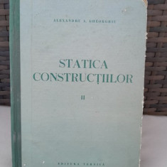 Statica constructiilor - Alexandru A. Gheorghiu vol.II