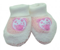 Botosei tip ciorapi pentru nou nascuti-NN BTS2-R, Roz foto