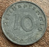 C50 - Moneda foarte veche - Germania - 10 pfennig - 1942 litera A