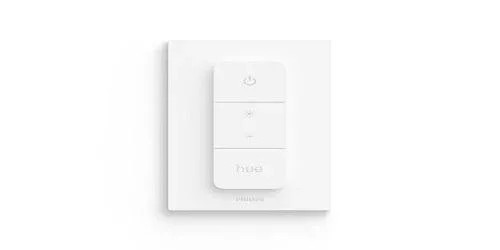 Intrerupator cu variator Philips Hue, Wireless, ZigBee, baterie1xCR2032inclusa, IP20, Alb